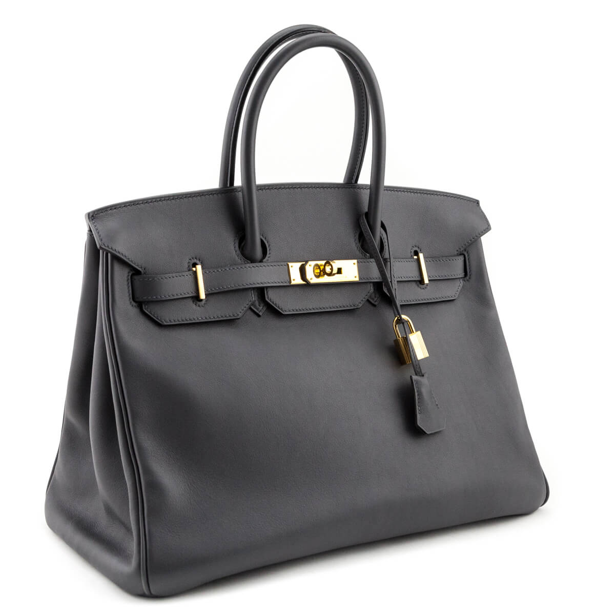 Hermes Graphite Swift Birkin 35 - Preloved Hermes Birkin Bags Canada