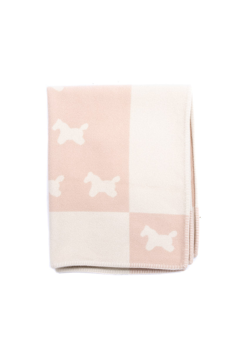 hermes pink baby blanket