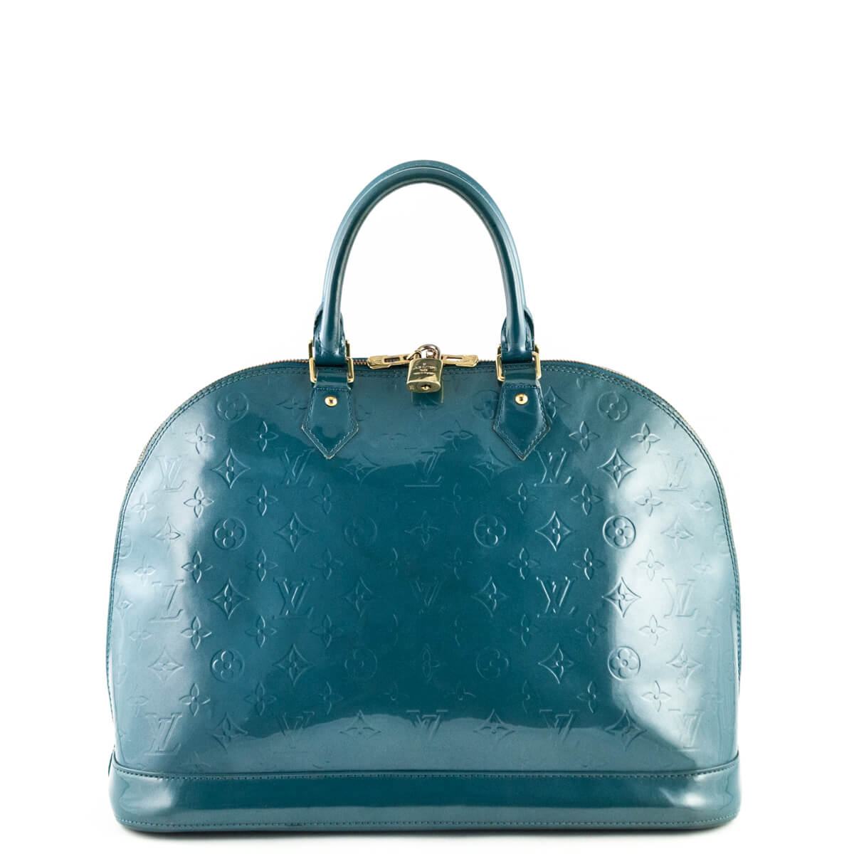 Louis Vuitton Turquoise Empreinte Vernis Alma GM Handbag - LV Canada