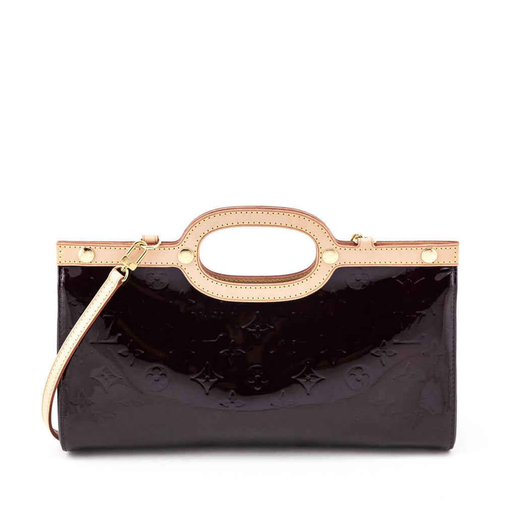 Louis Vuitton Amarante Monogram Empreinte Vernis Roxbury Drive Bag