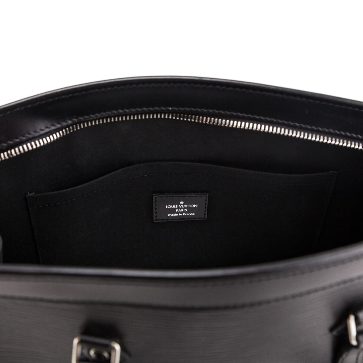 Louis Vuitton Black Epi Madeleine PM - Preloved Louis Vuitton Handbags