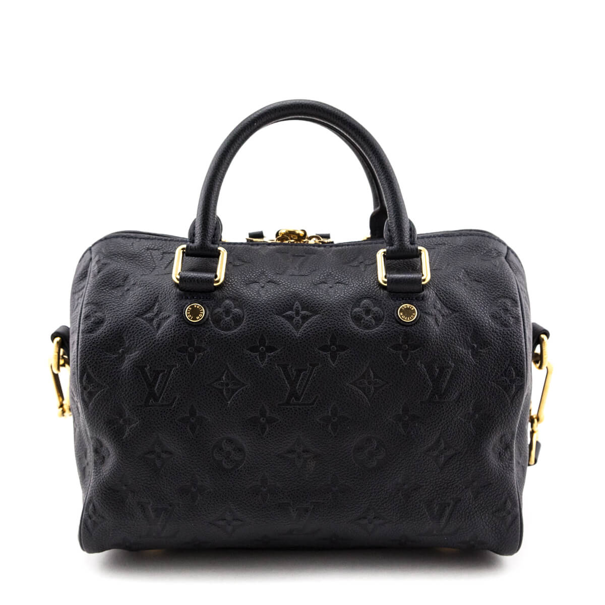 Louis Vuitton Bleu Infini Monogram Empreinte Speedy Bandouliere 25