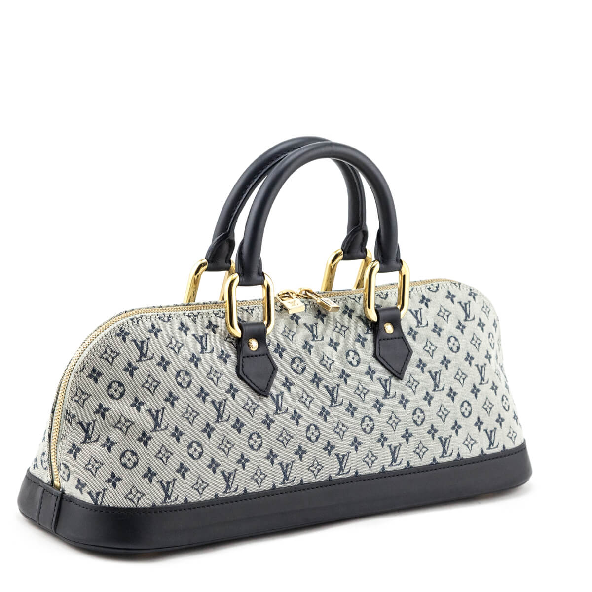 Louis Vuitton Blue Monogram Mini Lin Alma Long - Louis Vuitton Canada