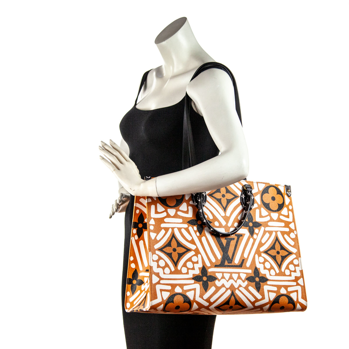 Louis Vuitton Black And Orange Jungle Giant Monogram OnTheGo Tote GM, 2019  Available For Immediate Sale At Sotheby's