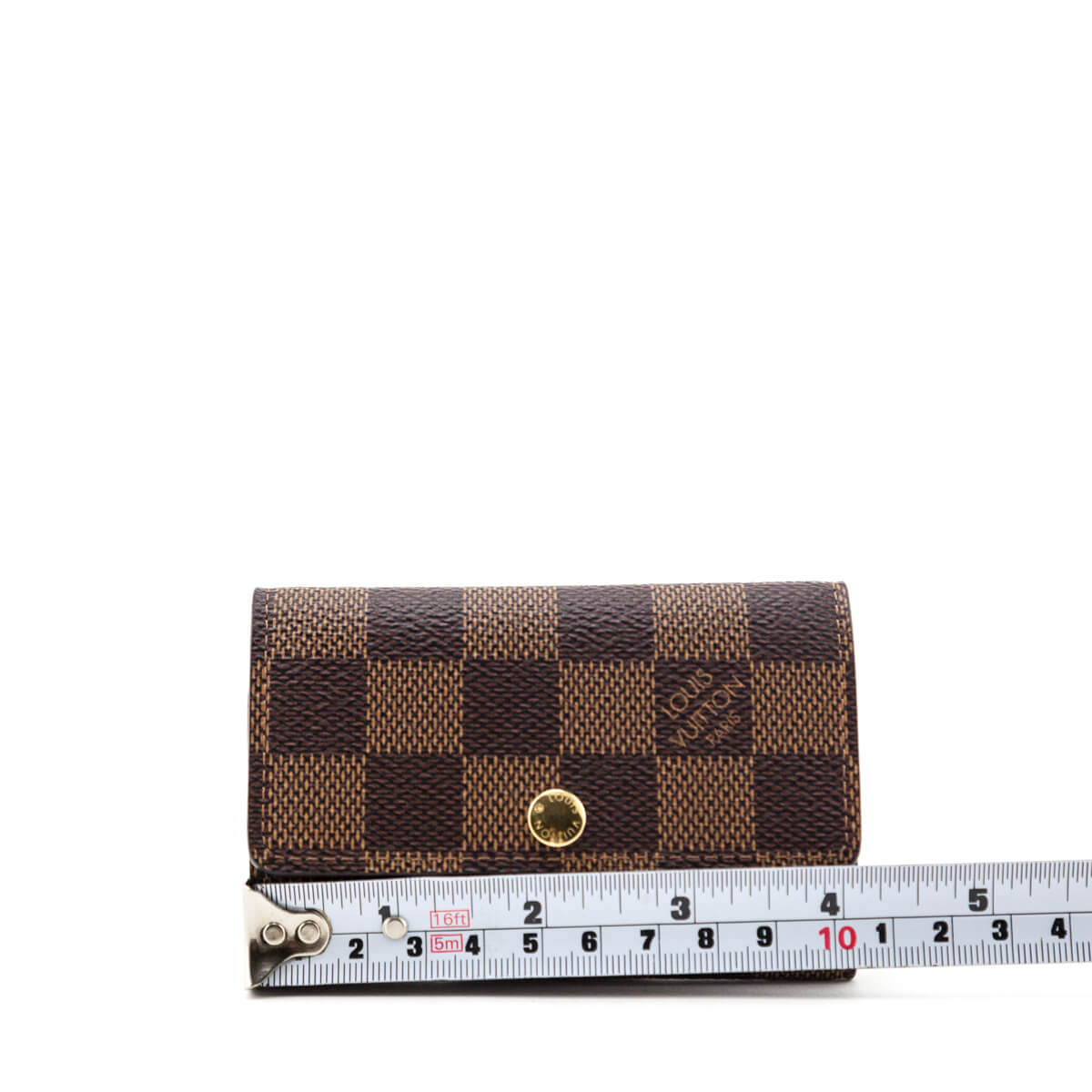 Louis Vuitton Damier Ebene 6 Key Holder - Shop Louis Vuitton Handbags