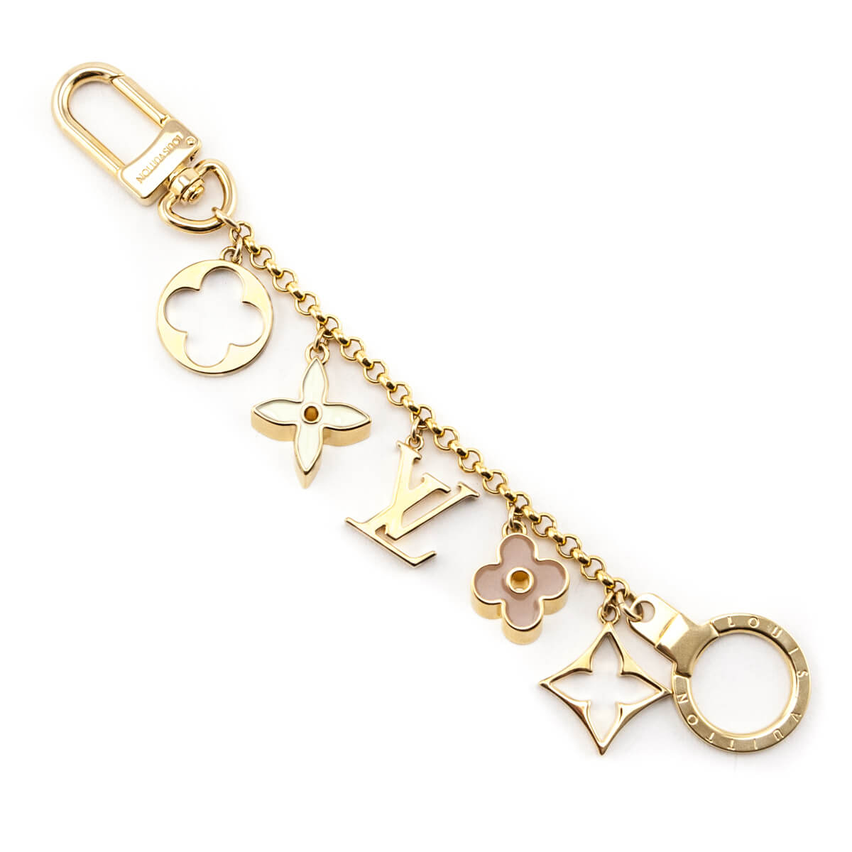 LOUIS VUITTON Porte Cles Cianne Pastilles Bag Charm M65386 LV Auth