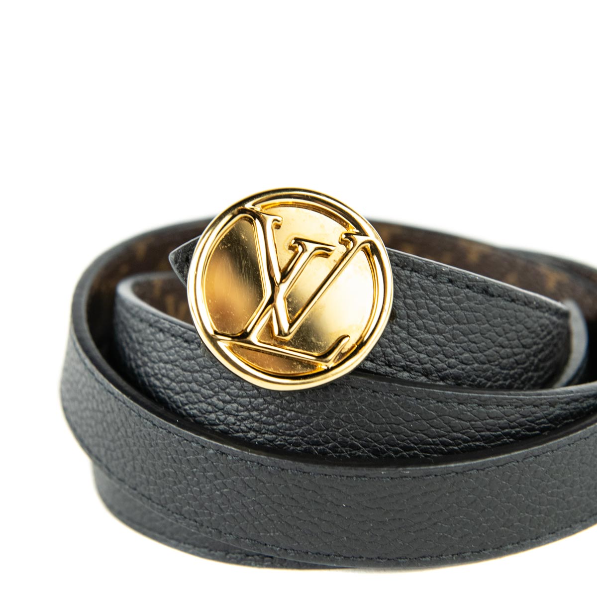 Louis Vuitton Monogram LV Circle Reversible Belt - Shop Louis Vuitton
