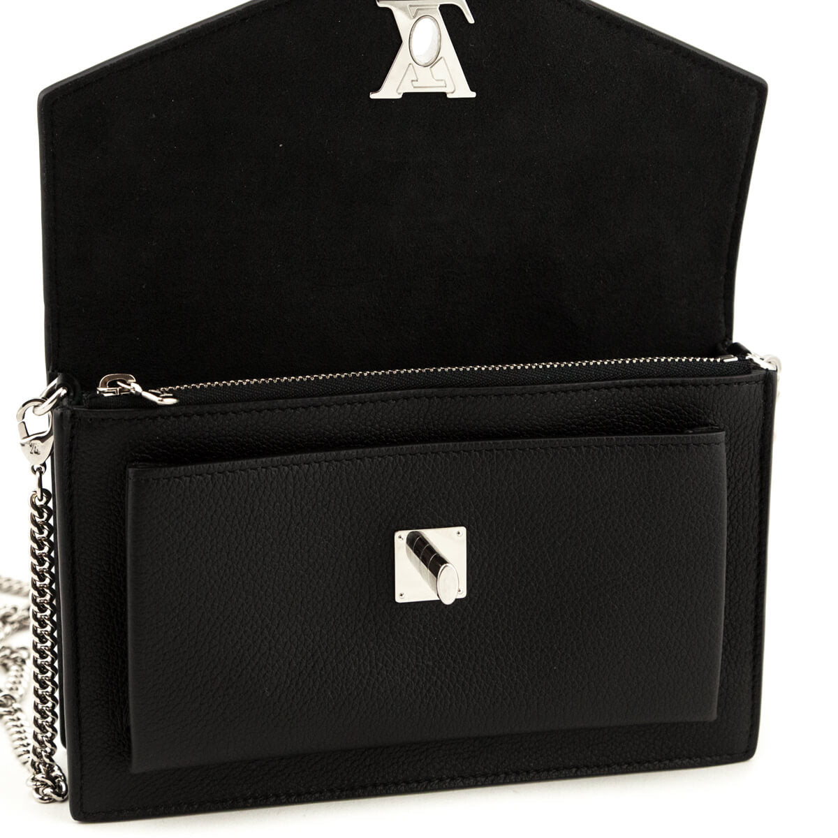 Louis Vuitton Mylockme Chain Pochette Leather Mini at 1stDibs