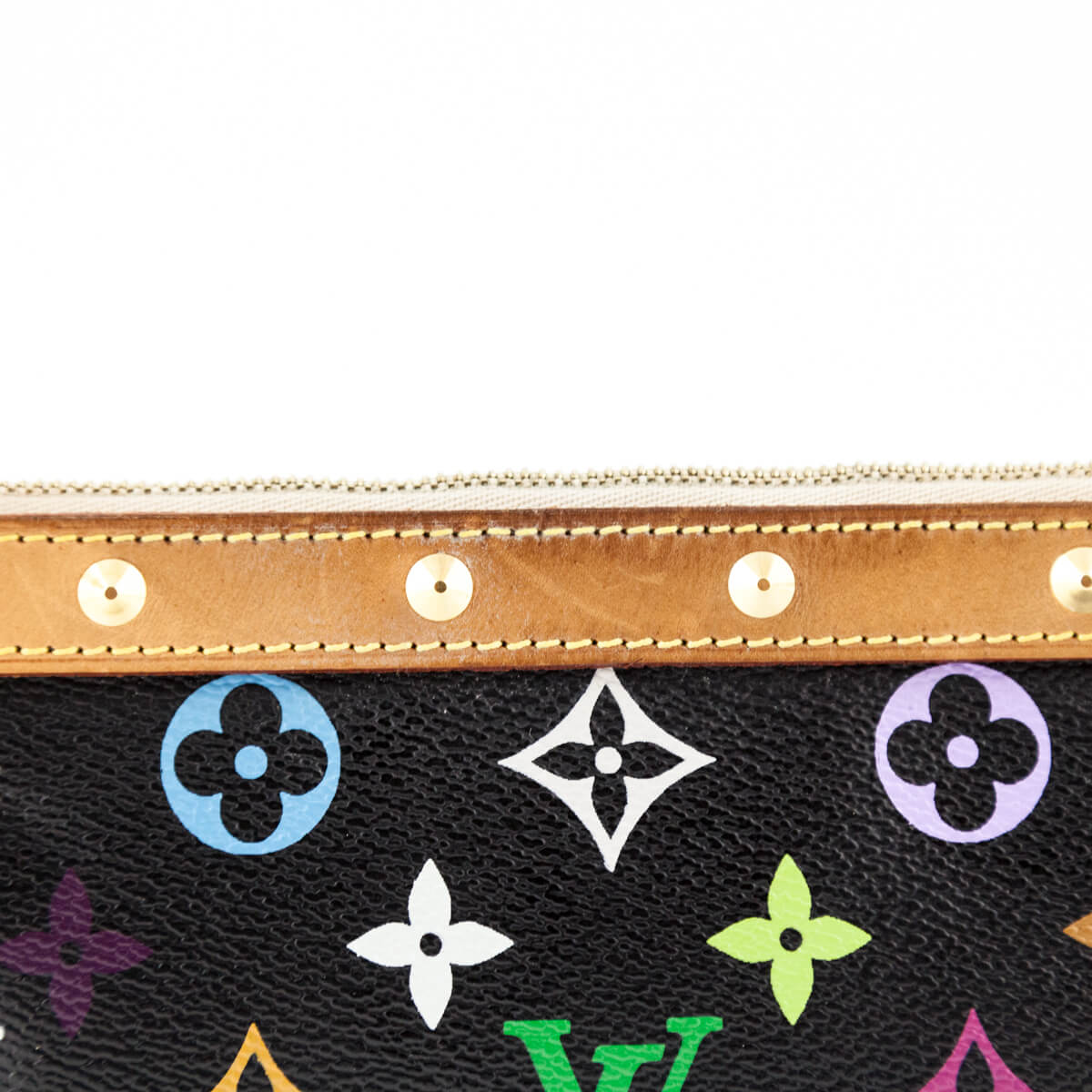 Louis Vuitton Black Monogram Multicolor Pochette - LV Multicolor