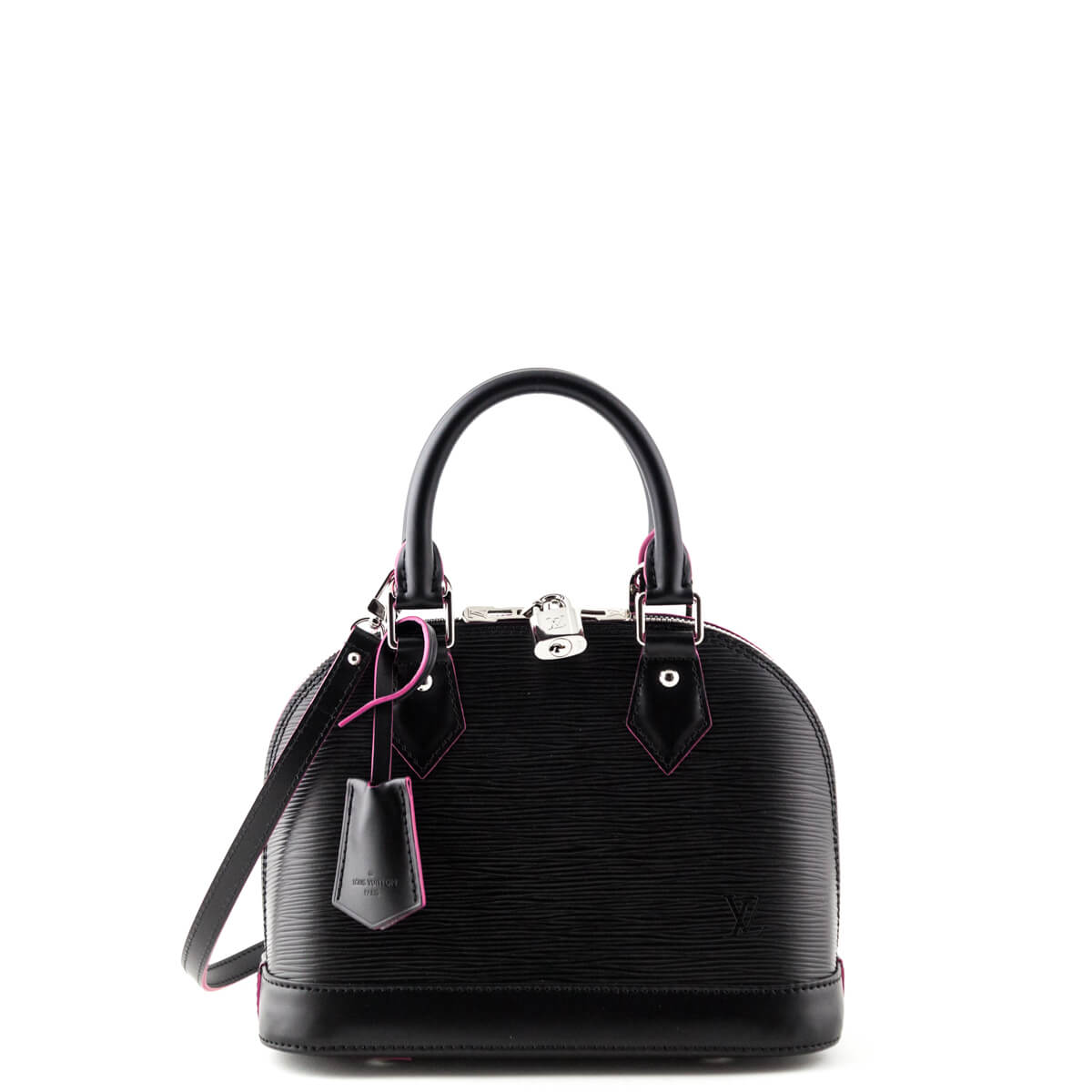 Louis Vuitton Black Hot Pink Epi Alma BB - Shop Preloved LV Bags CA