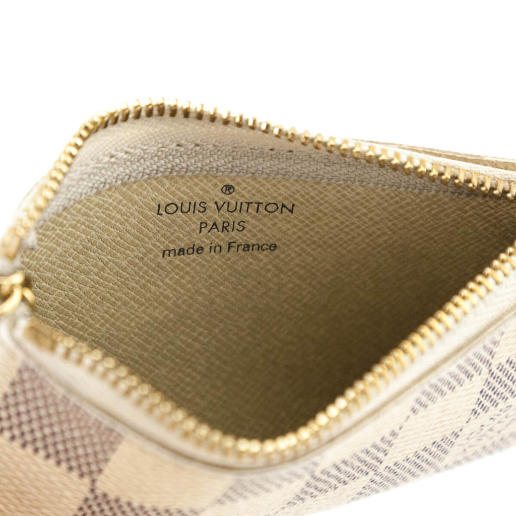 Louis Vuitton Damier Azur Key Pouch - Shop Preloved Louis Vuitton CA