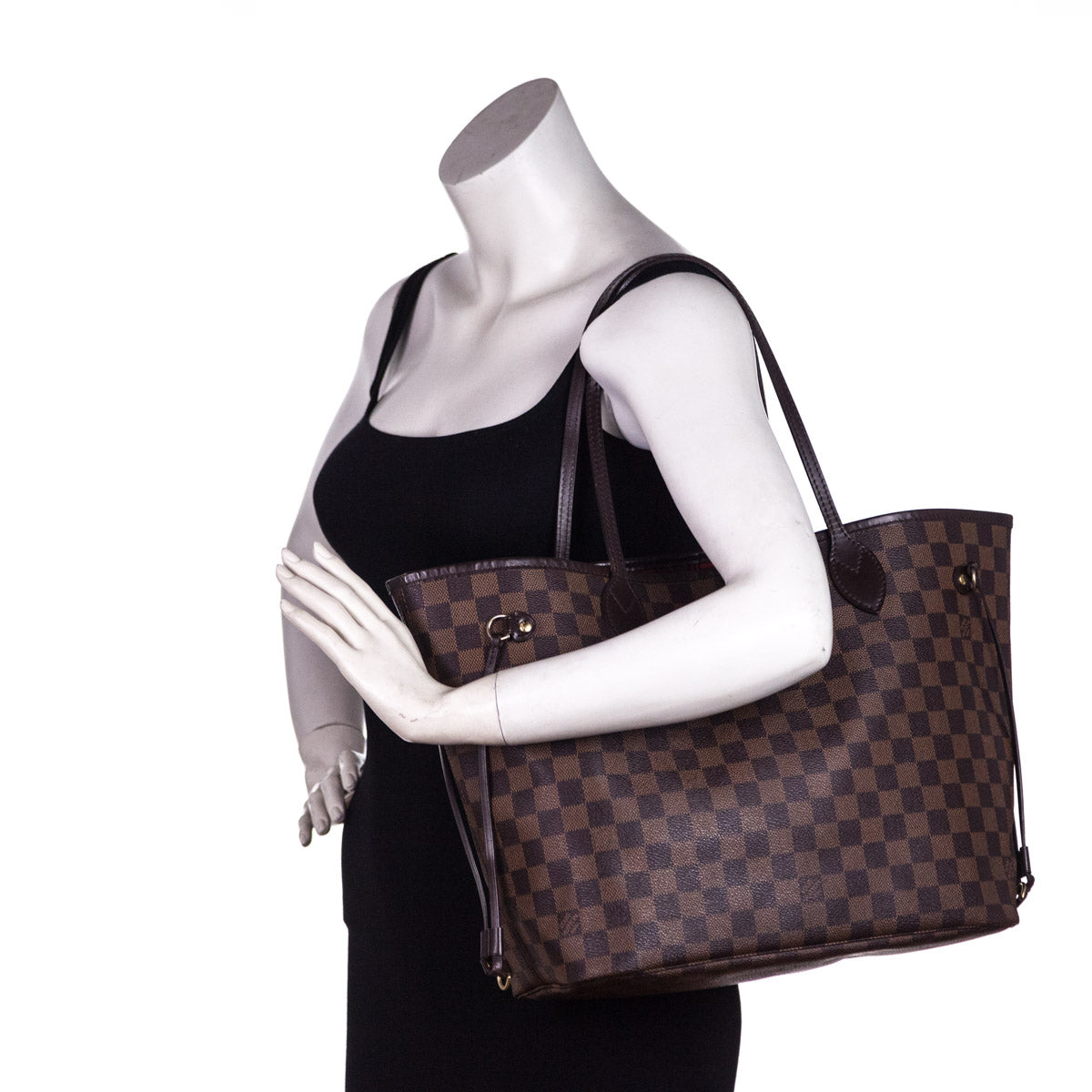 Louis Vuitton Damier Ebene Neverfull MM - Authentic LV Handbags