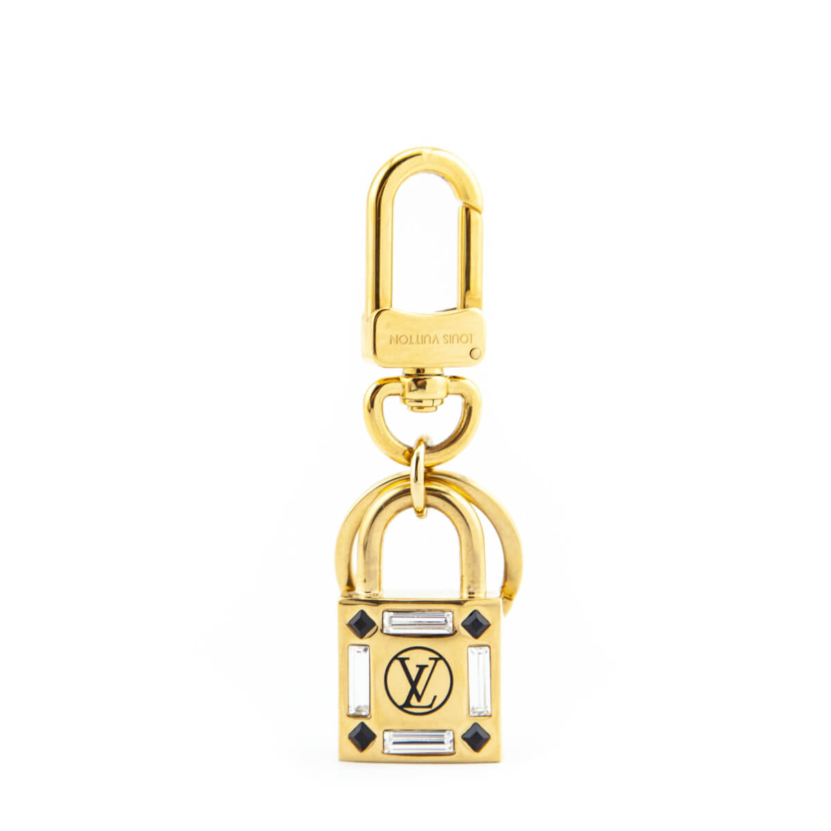Louis Vuitton Gold-Tone LV Lock Key Holder - Shop LV Accessories CA