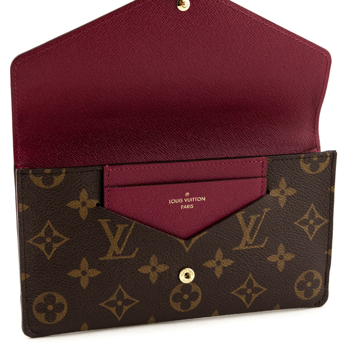 Louis Vuitton Monogram Fuchsia Jeanne Wallet - Shop LV Wallets Online