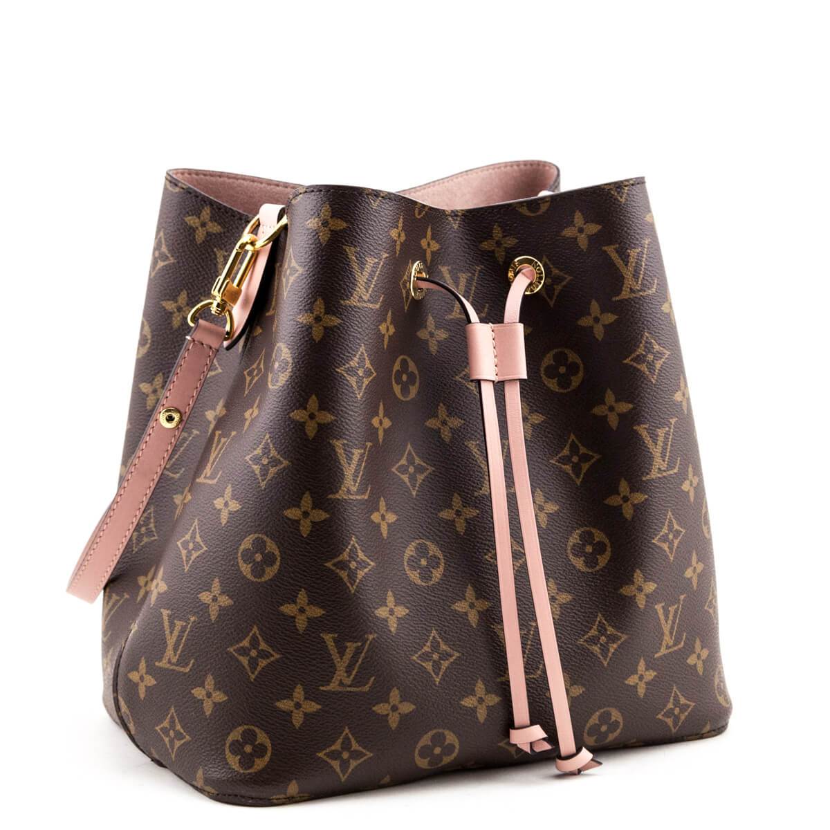 Louis Vuitton Monogram NeoNoe Rose Poudre Bag - Shop Preloved LV