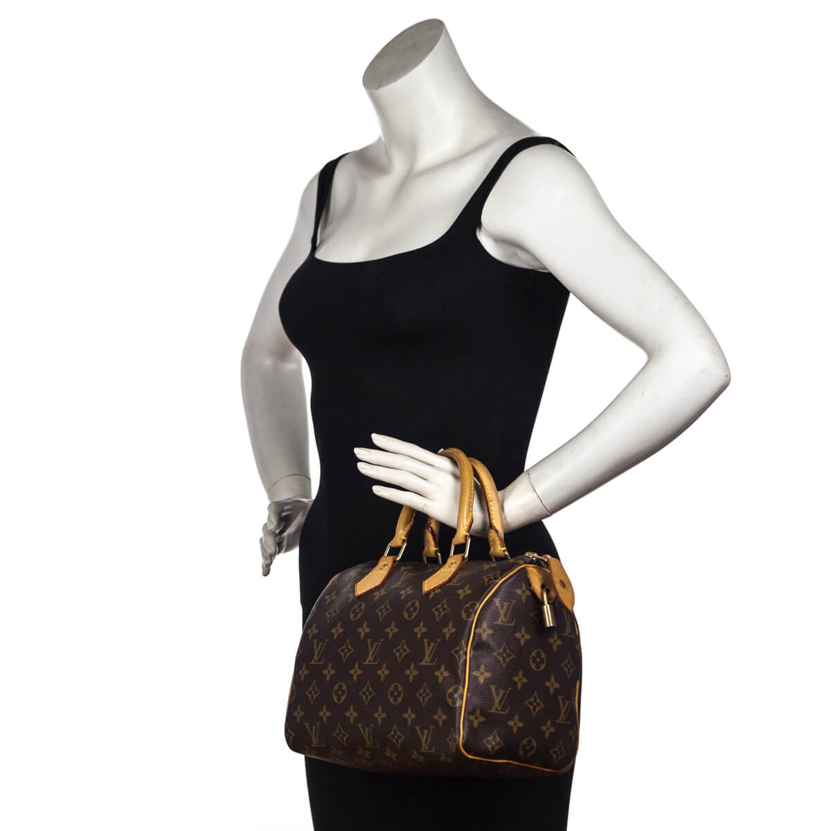 Louis Vuitton Monogram Speedy 25 - Authentic Luxury Handbags