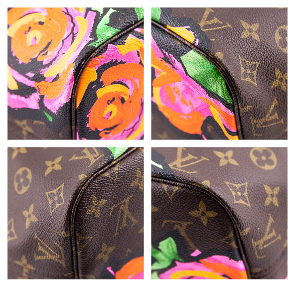 Stephen Sprouse x Louis Vuitton Monogram Roses Speedy 30