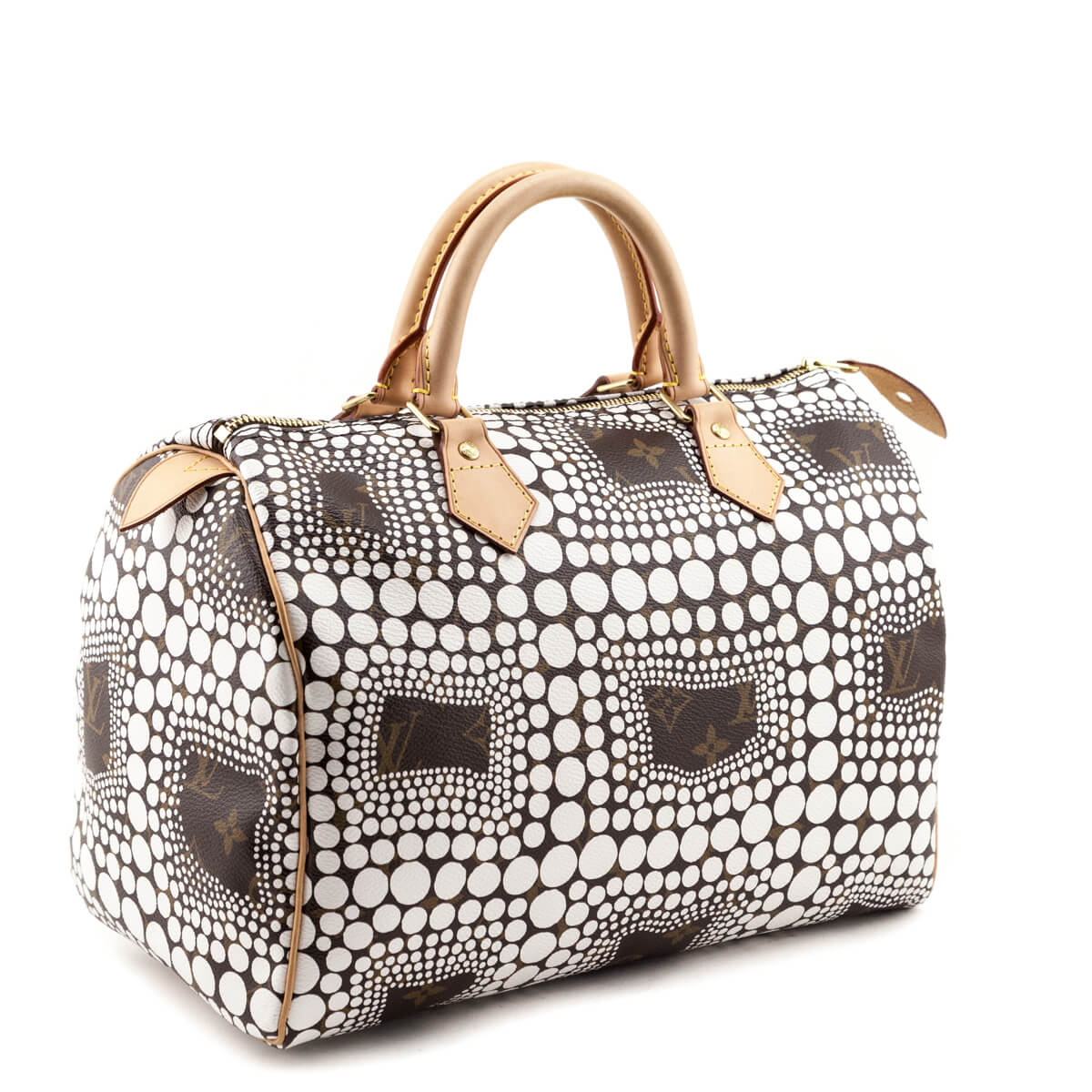 Louis Vuitton Monogram White Kusama Town Speedy 30 - Shop LV Canada