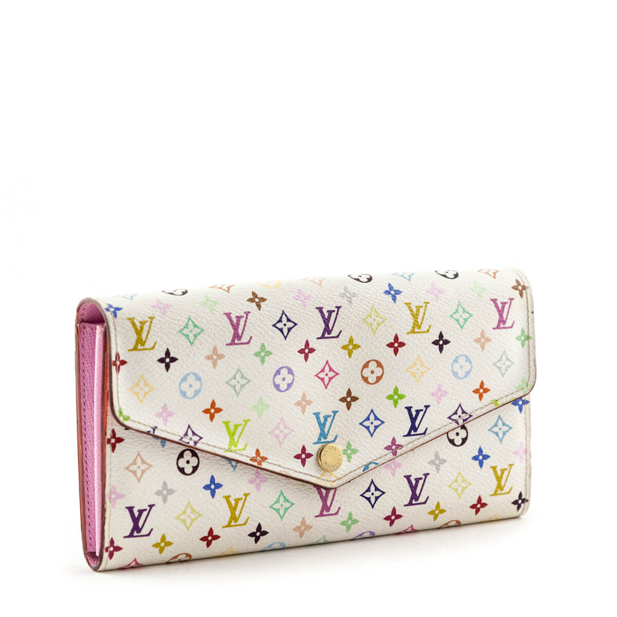 Louis Vuitton Multicolor Monogram Sarah Wallet - Designer Bags