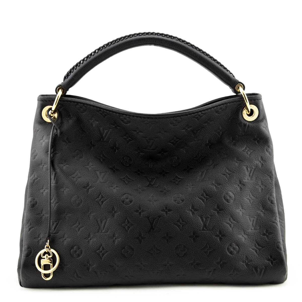 Louis Vuitton Noir Monogram Empreinte Artsy MM - Shop Preloved LV CA