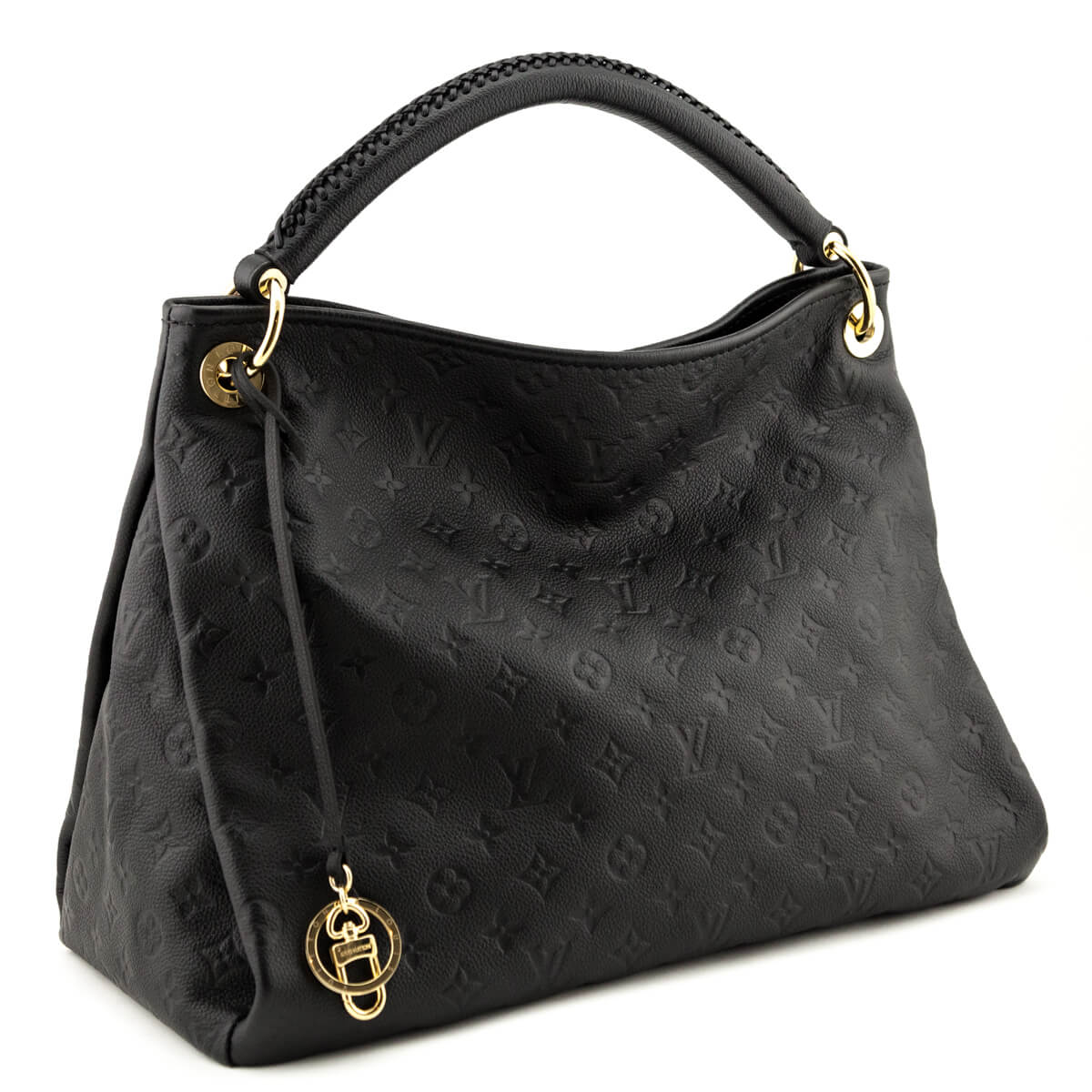 Louis Vuitton Noir Monogram Empreinte Artsy MM - Shop Preloved LV CA