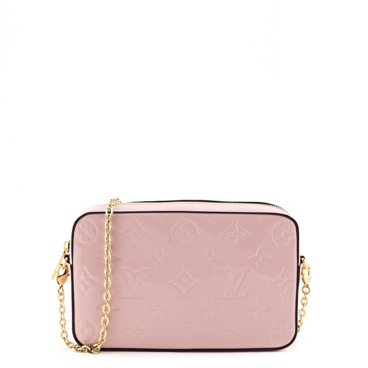 Louis Vuitton Rose Ballerine Vernis Empreinte Camera Pouch - LV Canada