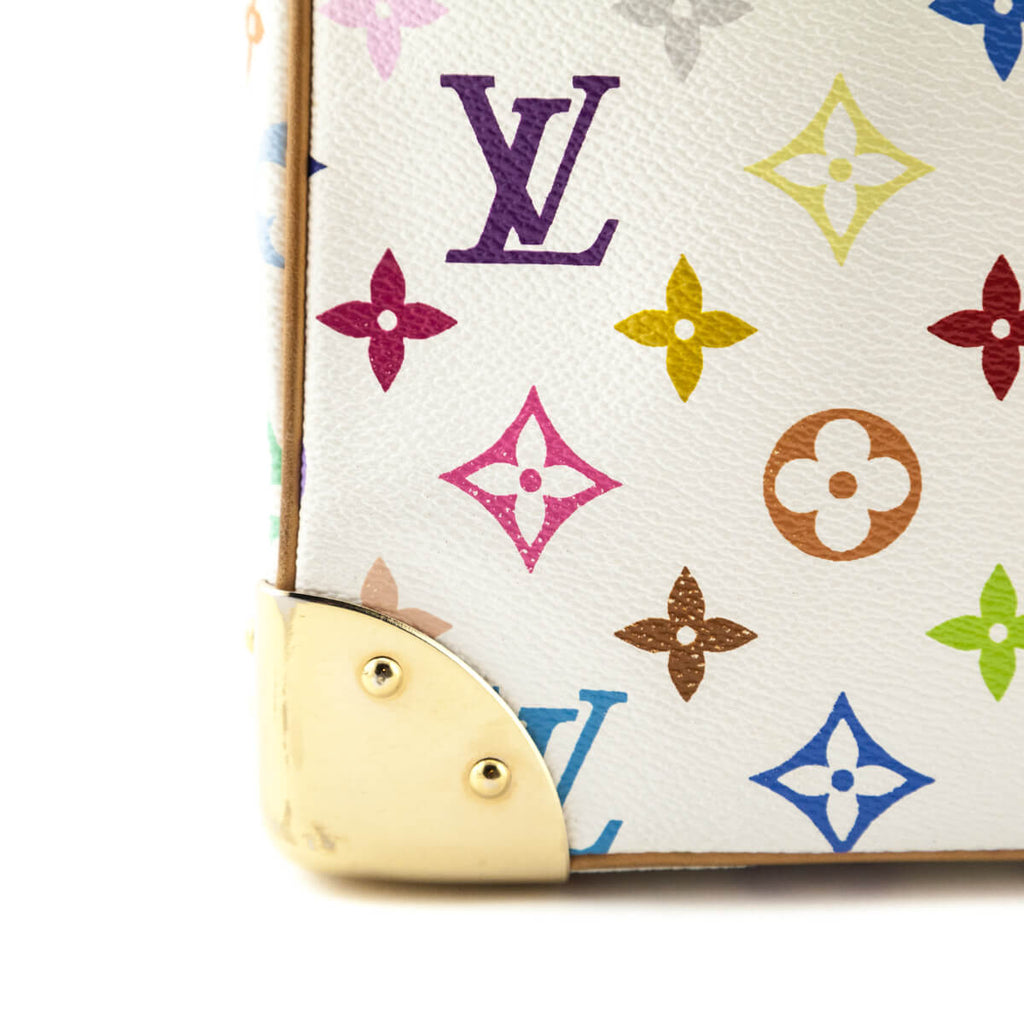 Louis Vuitton White Monogram Multicolore Boulogne Bag - Shop LV CA