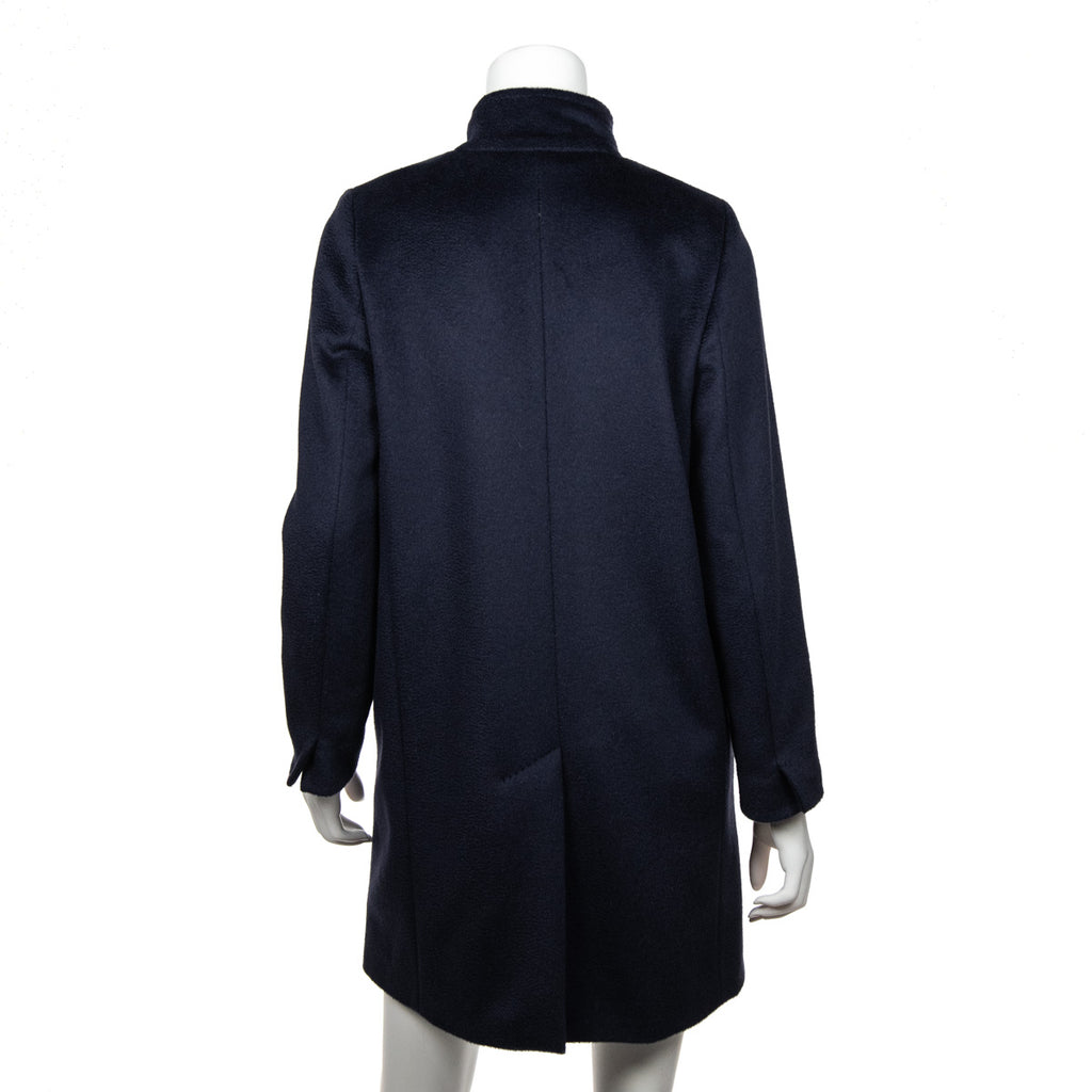 Max Mara China Blue Camel Hair Arda Coat - Vancouver ...