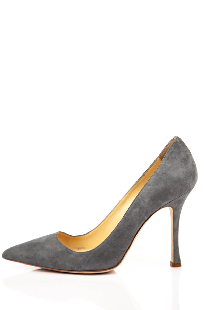 manolo blahnik gray