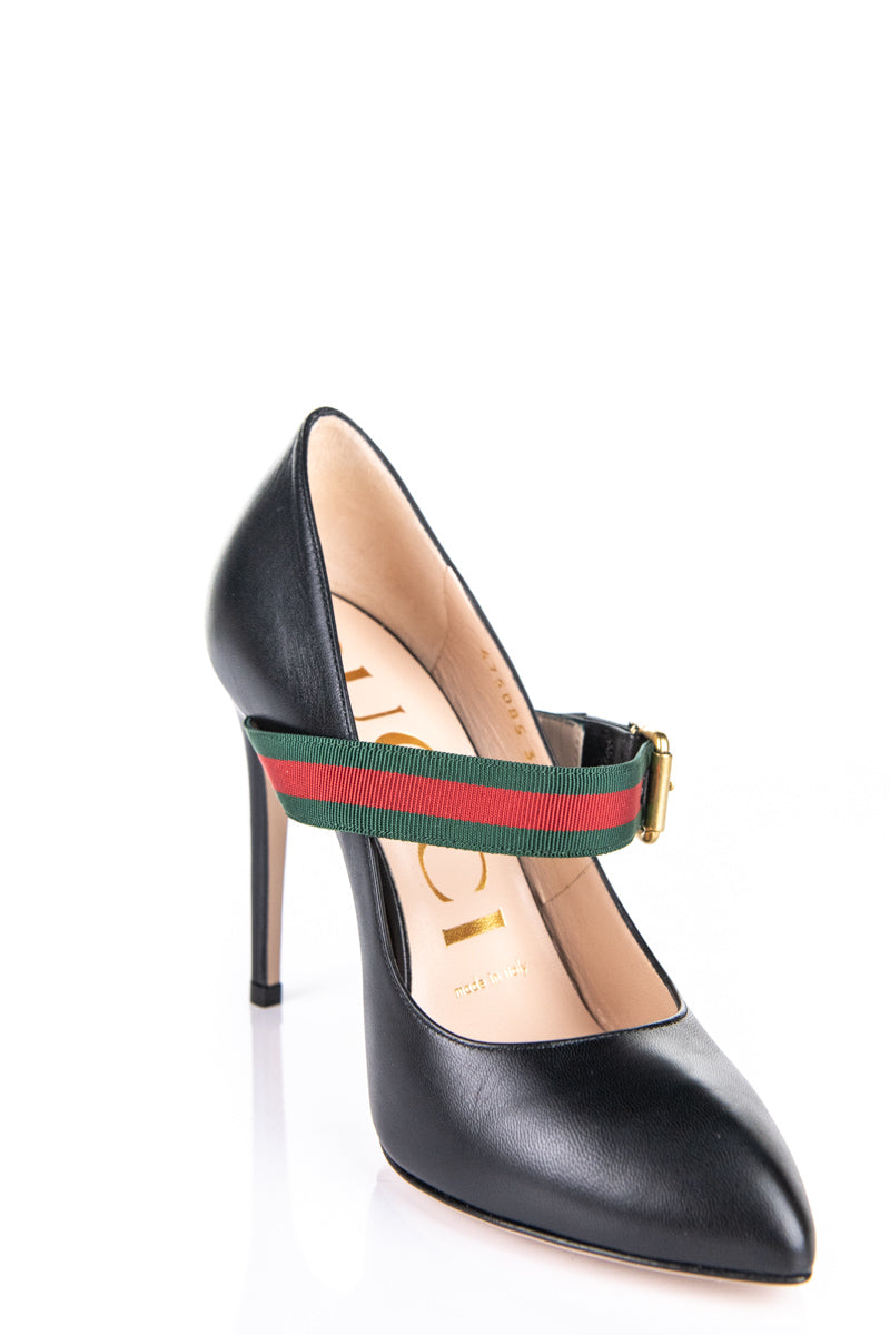 gucci sylvie leather pump