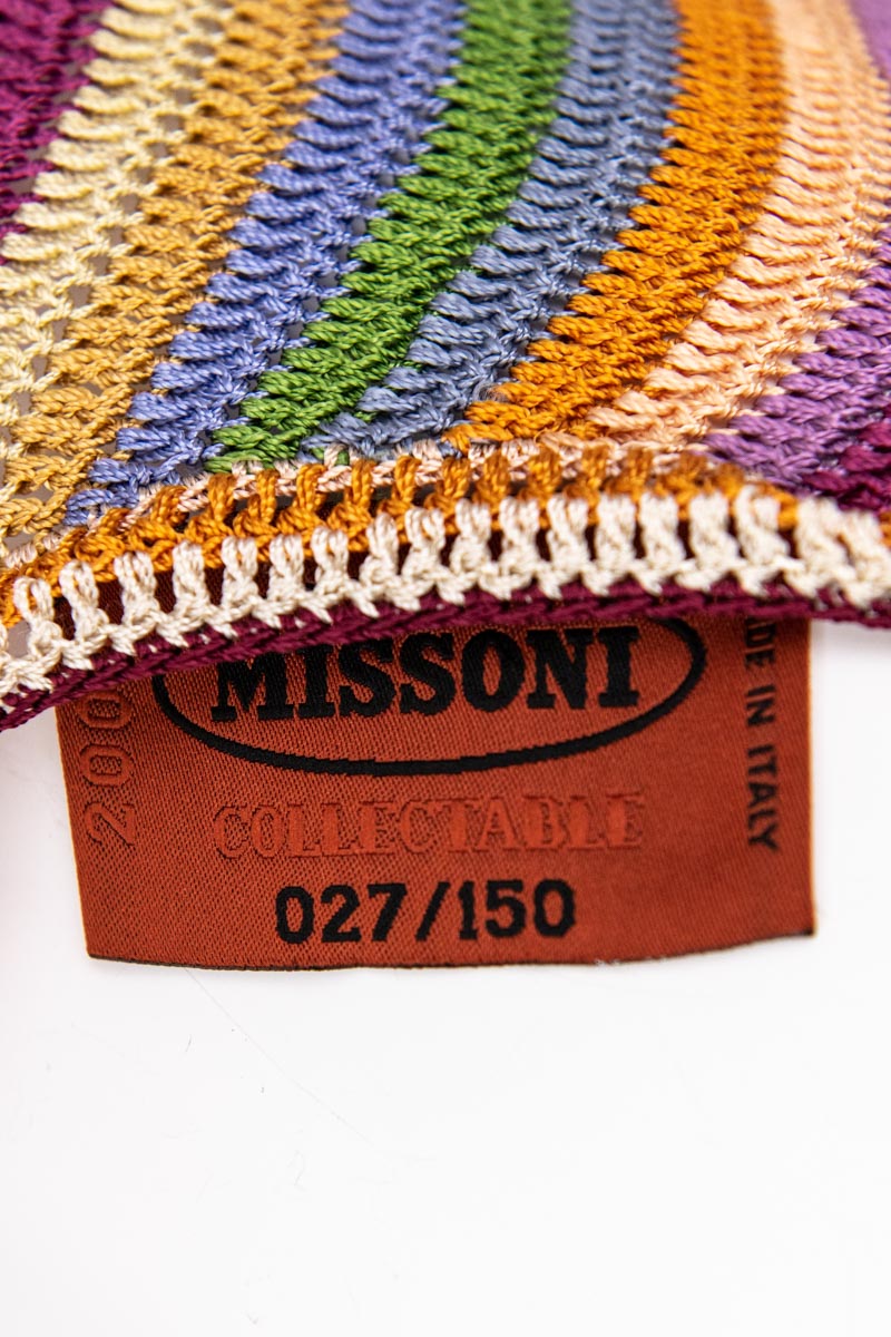 missoni crochet bag