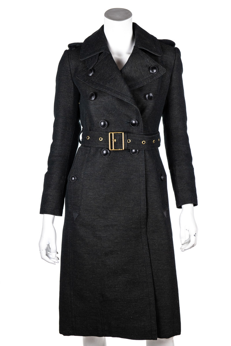 burberry coat size 4