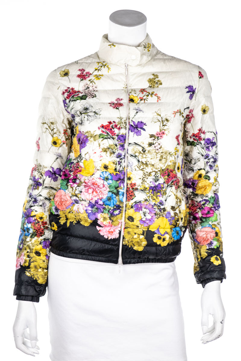moncler floral puffer