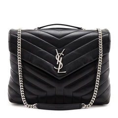 Saint Laurent Loulou Medium Chain Bag In Quilted Y Leather  574946DV7261000 - Handbags, YSL - Jomashop