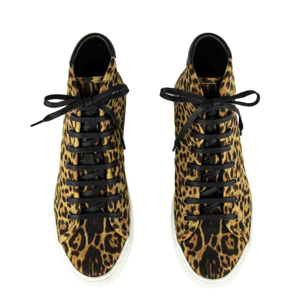 saint laurent leopard sneakers