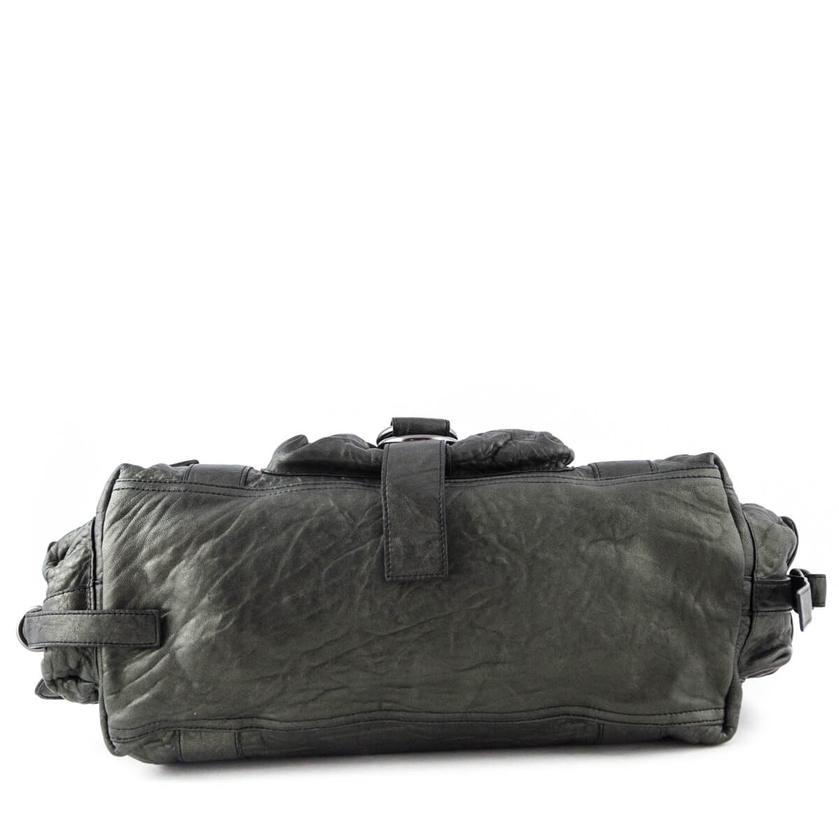 Thomas Wylde Poison Distressed Lambskin Duffle Bag - Preloved Bags