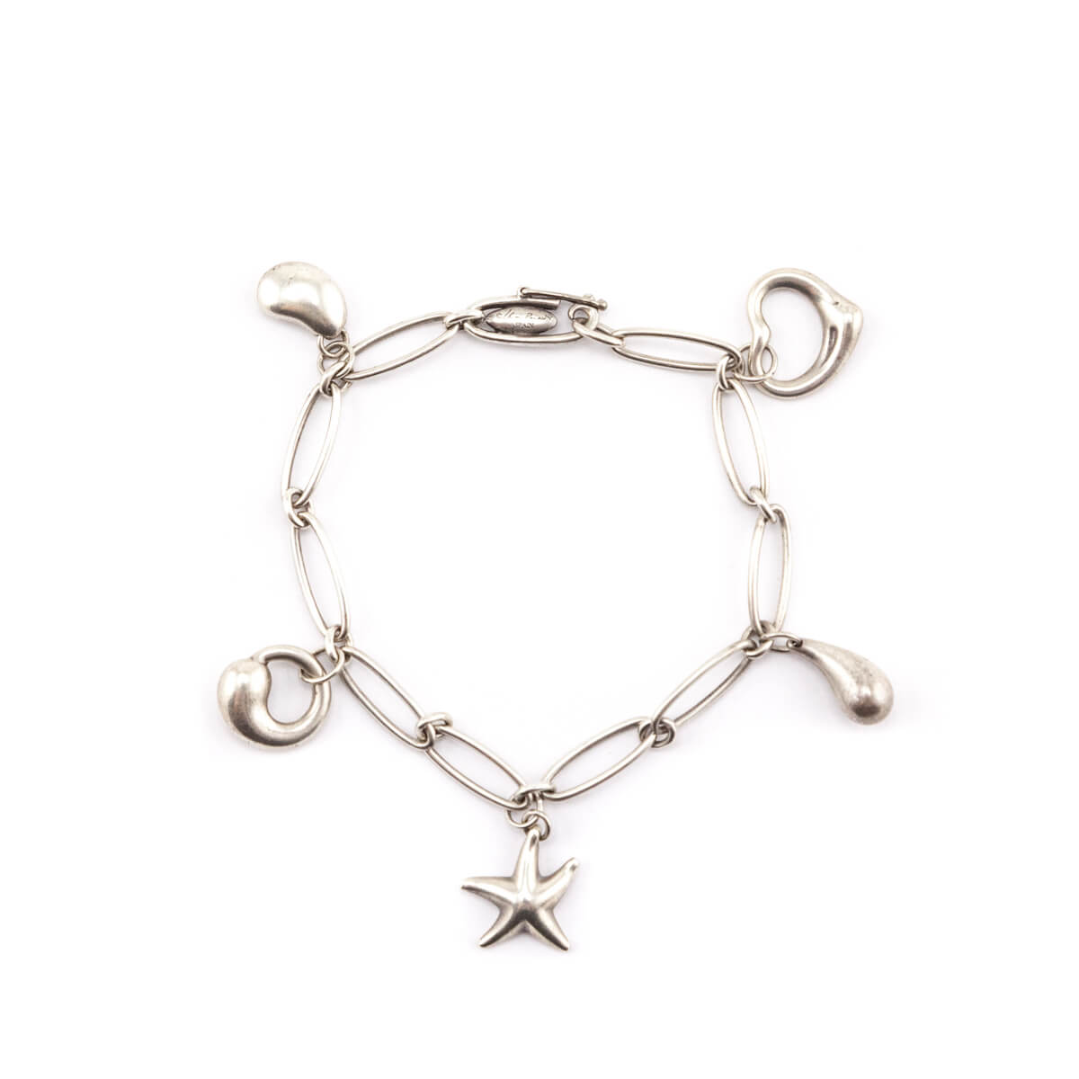 tiffany elsa peretti charm bracelet