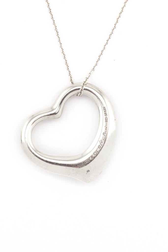 elsa peretti open heart pendant