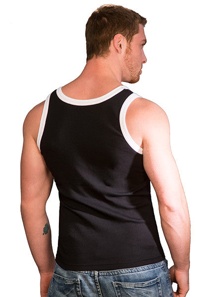 Buffed Logo Tank - Black - CSG Store