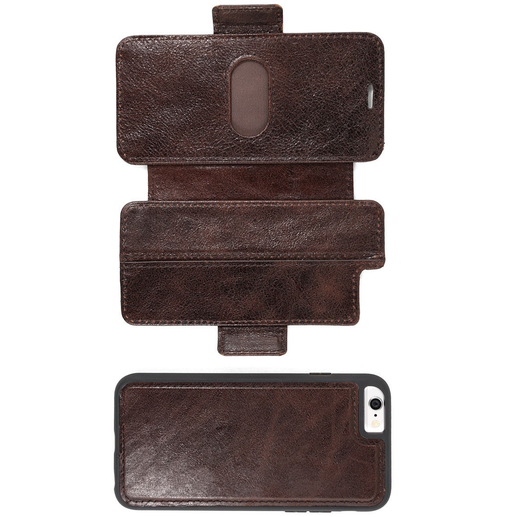 Leather Wallet Case v.6 - iPhone & Galaxy – Doc Artisan