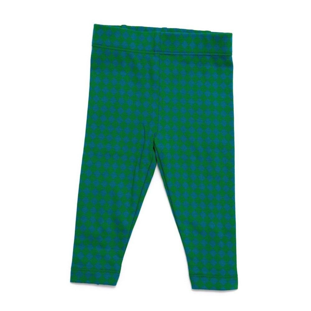 green baby leggings