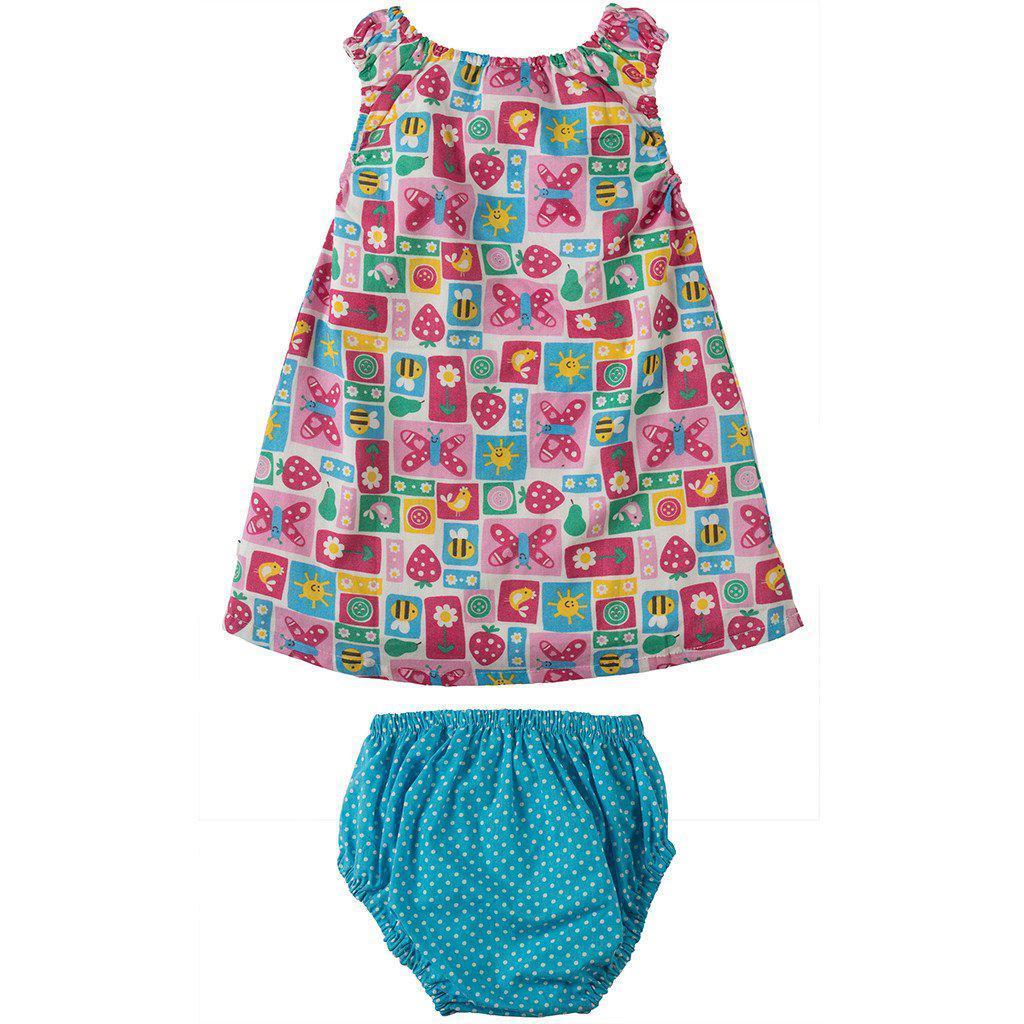 frugi strawberry dress