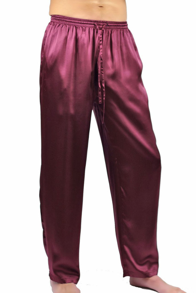 Men's Silk Pajama Bottoms Pants – Nyteez