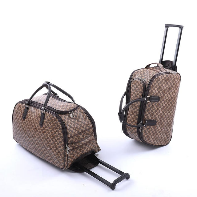 wheeled holdall luggage