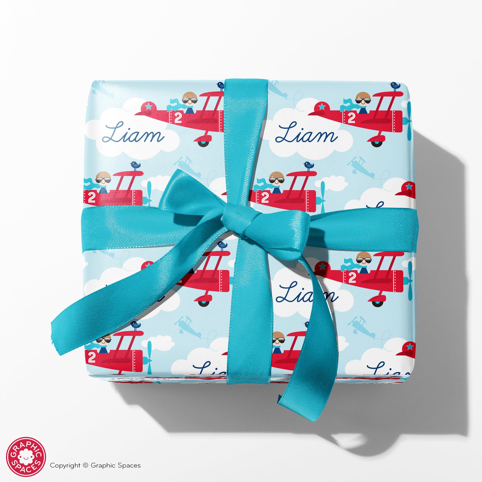 Baby Boy Wrapping Paper Graphic by fromporto · Creative Fabrica