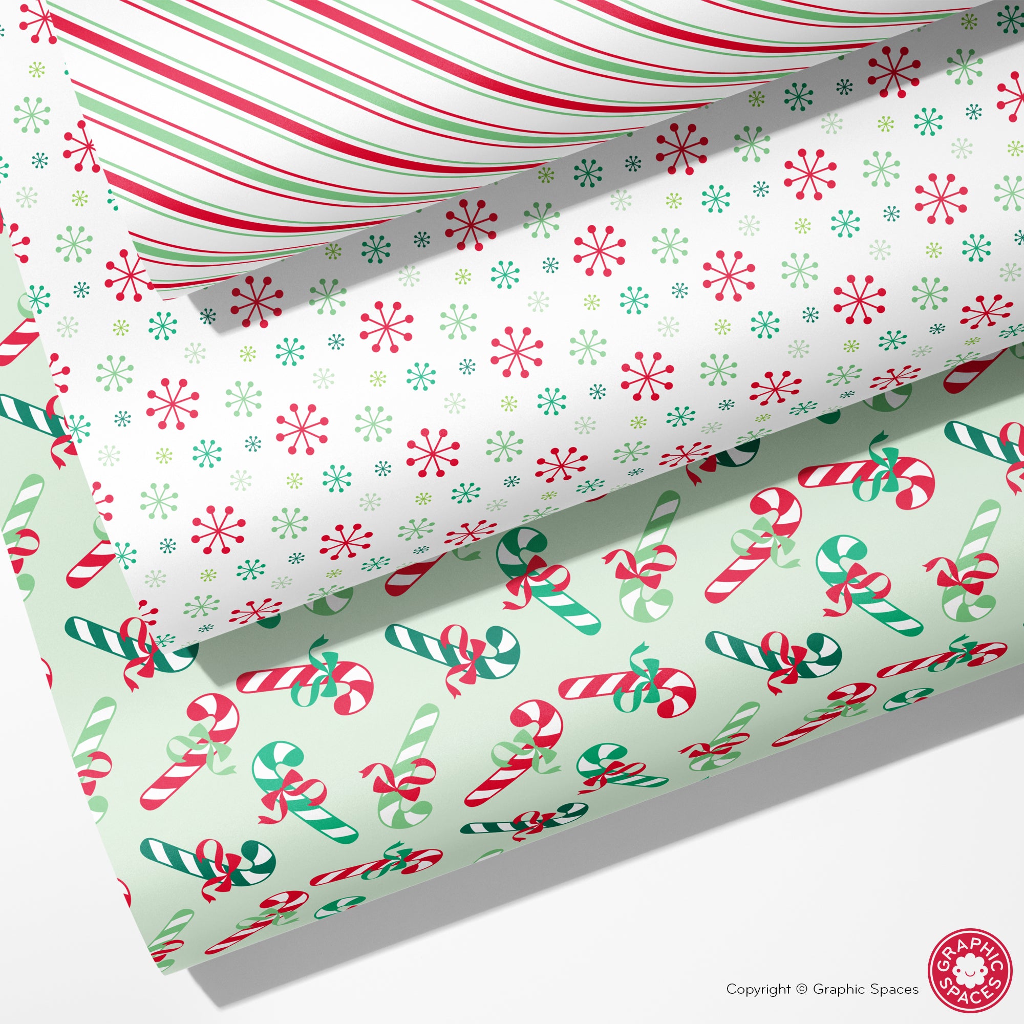 Christmas Wrapping Paper Set - 7321 DESIGN