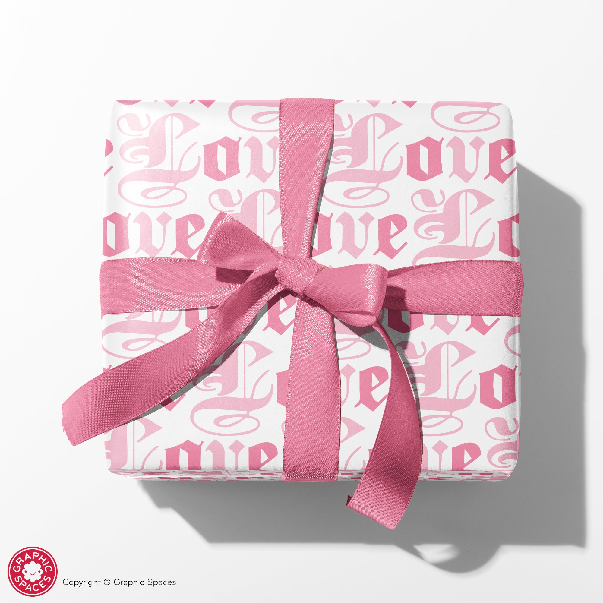 Pastel Love Wrapping Paper - Valentine, Wedding, Anniversary
