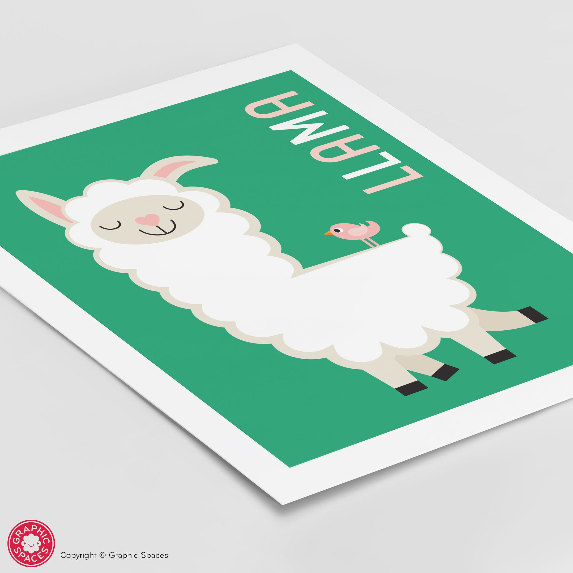 Baby duck art, Duckling farm animal nursery artwork by Paper Llamas