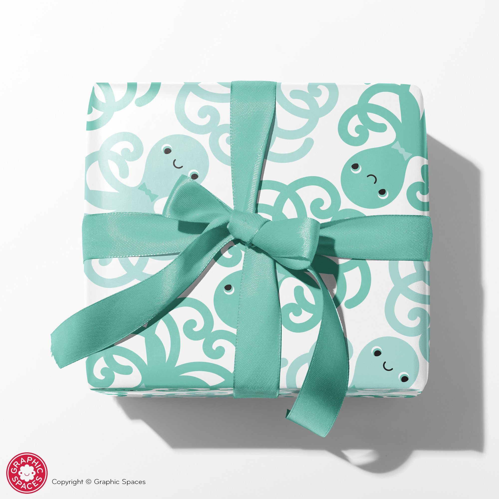 Sea Turtle Personalized Name Baby Shower Wrapping Paper - Ocean, Beach -  Graphic Spaces