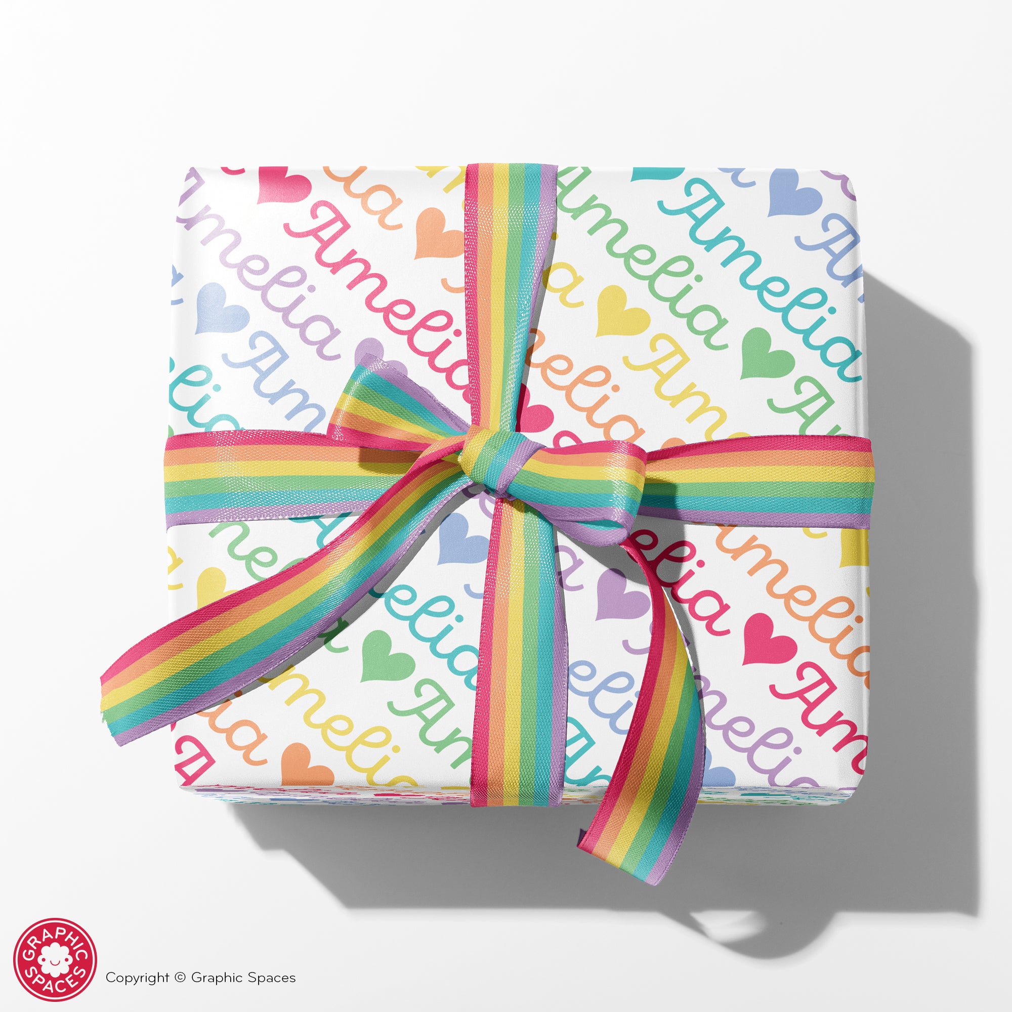 Personalized Wrapping Paper - Bold Birthday